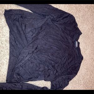 Long Sleeve Crop Top